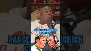 Keyshawn shares when Parcells and Bill Belichick got into it on the sideline