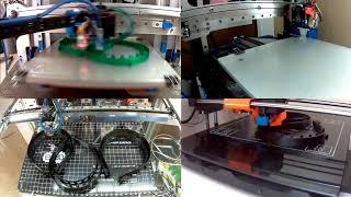 BrendonBuilds Live 3D Printing the Prusa Protective Face Shield - RC1