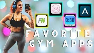 My Favorite Gym Apps| Strong and Sxy| fit with iulia| Aflete| Not Sponsored