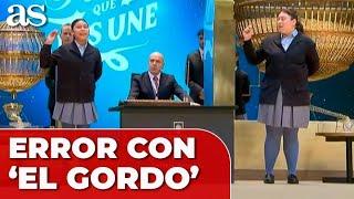 CONFUSIÓN en la LOTERÍA: CANTA 'EL GORDO' una SEGUNDA VEZ por ERROR