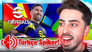 eFOOTBALL 25 TÜRKÇE SPİKER HARİKA OLMUŞ!