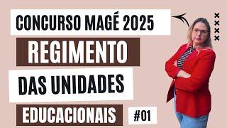 Regulations of the Educational Units of Magé [Mage RJ Competition 2024/2025]