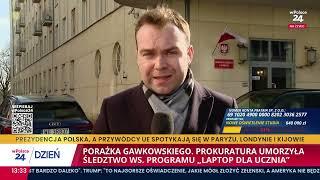 Porażka Gawkowskiego ws. programu "Laptop dla ucznia"