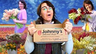 $1000 Cut Flower  Johnny's Seeds Unboxing