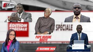   TFM LIVE :  édition spéciale décryptage de la DPG du PM Ousmane SONKO - 27 Décembre 2024