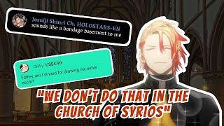 Freakiness Rivalry Between The Church of Syrios and Josuiji  HOLOSTARS EN  TEMPUS