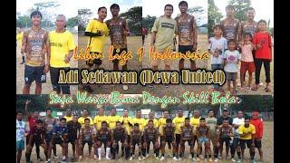 Pemain Dewa United Adi Setiawan Unjuk Skil : Mbojo Football (3) Vs (1) Persebi All Star Bima