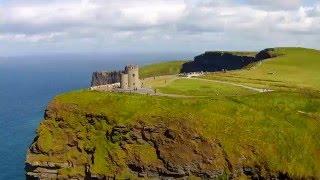 Cliffs of Moher (Ireland) by drone