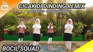 CICAK DI DINDING REMIX | DANCE KREASI - TIKTOK VIRAL BANGET | BOCIL SQUAD | MOMMY BINTANG