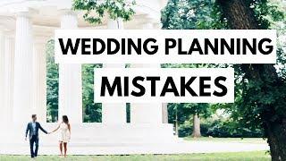 Biggest Wedding Planning Mistakes | TIPS