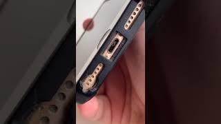 Cleaning DIRTY iPhone  (SATISFYING) #Shorts