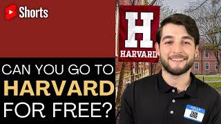 Can you go to Harvard University for FREE? #CollegeVisit #Shorts