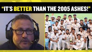 Darren Gough reacts to India's superb victory over Australia 