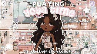 playing *YOYA Time* *is it better than toca?🫢* *Voiced ️* +cute? *chibi?*