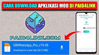 Cara Mudah Donwload File Di Paid4link | Cara Melewati Iklan Link Paid4link | Tutorial Donwload File