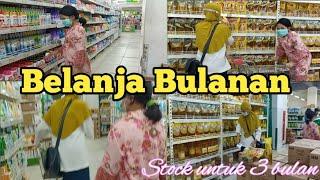 Belanja bulanan bersama Ica tiknis