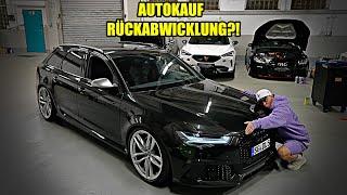 Rückkauf Audi RS6 - nach nur 5 Monaten gibt der Kunde sein Auto zurück...