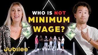 6 Minimum Wage Workers vs 1 Secret Millionaire | Odd Man Out