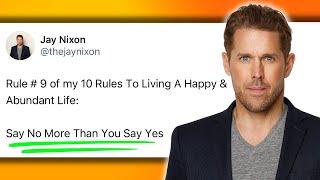 Jay’s 10 Rules For Living A Happy And Abundant Life | Thrive Forever Fit