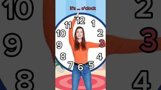 What time is it? #englishforkids #englishsongs #learnenglish