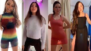 Transparent Dress Challenge[4K] Girls Without Underwear #20