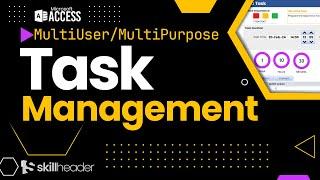 Task Management System in Access | Multi User Multi Purpose Part 1