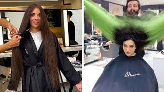 Best Hair Cutting and Color Transformation | New Haircut and Hairstyle Ideas Compilation 2023