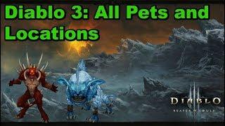 Diablo 3 All Pet's And Locations