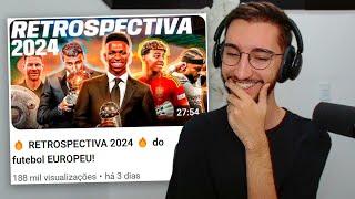  RETROSPECTIVA 2024  do futebol EUROPEU!