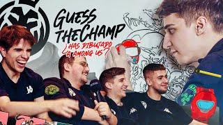 "Have you drawn the Among-us?" | Guess the Champion, with LEC Team