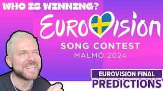 WHO IS WINNING EUROVISION 2024? MY EUROVISION 2024 PREDICTIONS AFTER REHEARSALS AND JURY SHOW