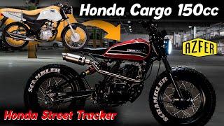 De una Honda Cargo 150cc a Street Tracker // Review a fondo de las modificaciones AZFER CUSTOMS