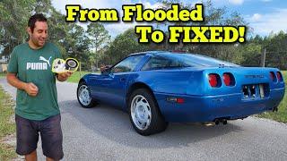 Here's what Finally Fixed my Flood Totaled Corvette ZR1