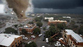 Right Now in South Africa! Tornadoes and storms destroy many homes in Gauteng