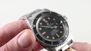 Rolex Submariner 1680 Vintage Rolex Luxury Watch Review