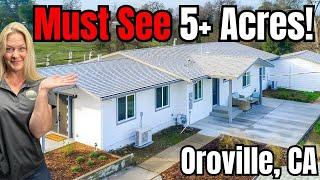 Check out this 5+ Acre Property in Oroville, CA | Oroville Property Tours | Nov 2024