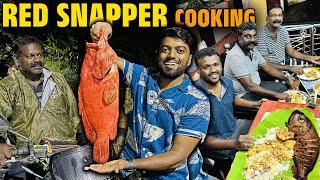 We GOT a BIG Red Snapper FISH from Kanyakumari  Family Dinner !!