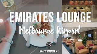 Emirates Business/First Class Lounge - Melbourne Airport