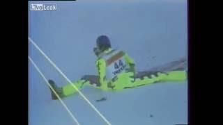 Found footage of a brutal ski crash (Gernot reinstadler)