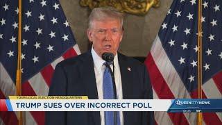 What NC-based poll says about Trump suing Iowa newspaper over incorrect election prediction