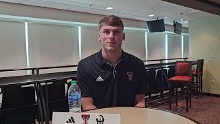 Exclusive: Texas Tech TE Mason Tharp is older, wiser, and most importantly, healthy