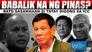 HALA!  FPRRD IBABALIK NA SA PINAS? SEN. BATO SASAMAHAN SI FPRRD SA ICC,