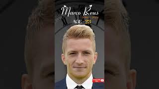 Marco Reus Evolution in 16 second ️  #marcoreus #dortmund #football