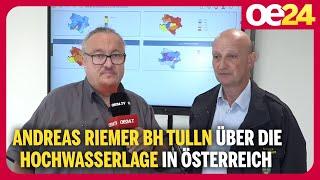 Dramatische Hochwasserlage in Österreich | Andreas Riemer BH Tulln