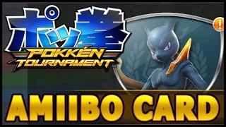 Pokken Tournamant How To Use Shadow Mewtwo Amiibo Card + Gameplay