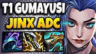 T1 Gumayusi Jinx vs Corki [ ADC ] Patch 14.22 Ranked Korea 