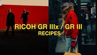 NEW Ricoh GR IIIx / GR III Recipes!