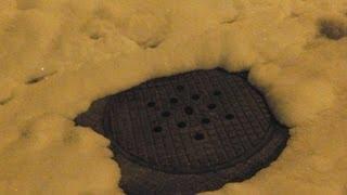 Weird Creepy Noises Coming From Manhole Drain Cover