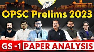 OPSC OAS OCS Prelims 2023: Complete OPSC GS 1 Paper Analysis | OPSC StudyIQ