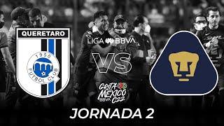 Resumen y Goles | Querétaro vs Pumas | Liga BBVA MX | Grita México C22 - Jornada 2